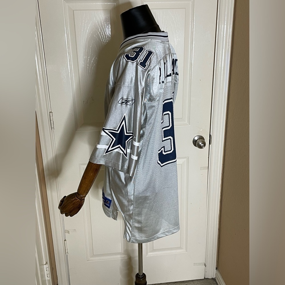 Roy Williams Dallas Cowboys Reebok Jersey Silver large - Picture 3 of 12